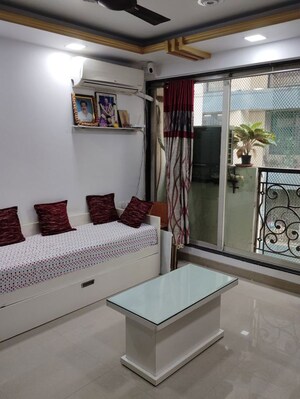 Living Room in 2 BHK Apartment at Fairmont Palazo, Santacruz East – for Rent