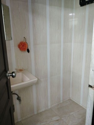 Bathroom in 2 BHK Apartment at Fairmont Palazo, Santacruz East – for Rent