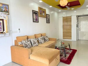 Living Room in 1 BHK Apartment at New Mac Tower, Lower Parel – for Rent