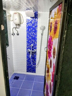 Bathroom in 1 BHK Apartment at New Mac Tower, Lower Parel – for Rent