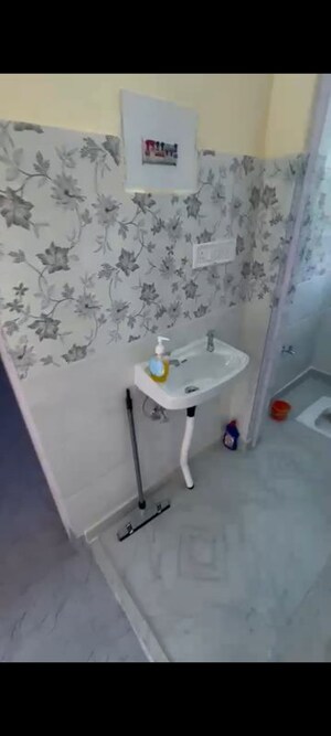 Bathroom in 2 BHK Builder Floor at Pitampura – for Rent