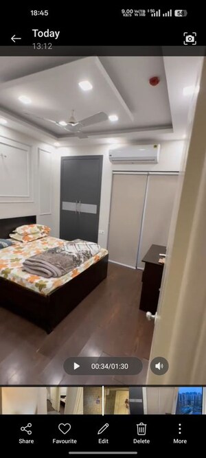 Bedroom in 3 BHK Apartment at Paras Tierea Relax Home, Sector 137 – for Rent