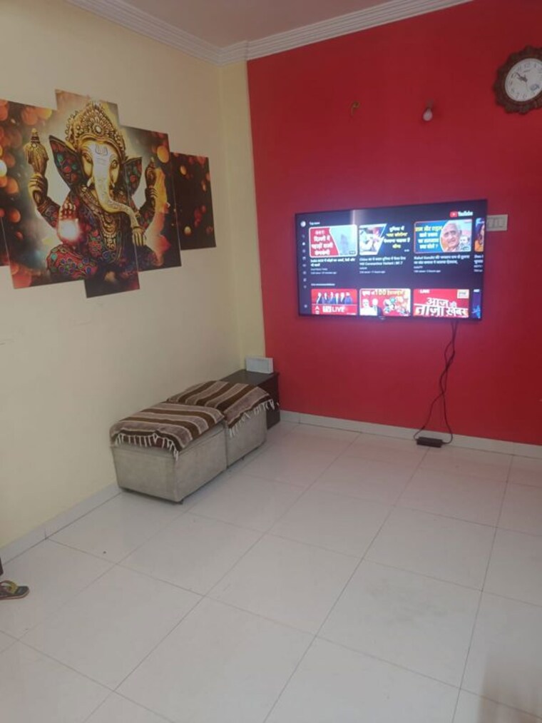 Living Room, gulmohar-paradise-homes 2 Bedroom 960 Sq.Ft. Apartment In Kharadi Pune 10436884