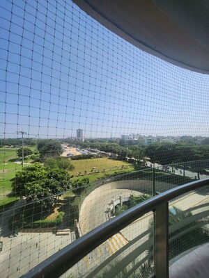 Balcony in 4 BHK Apartment at Ambience Caitriona, Sector 24 – for Sale