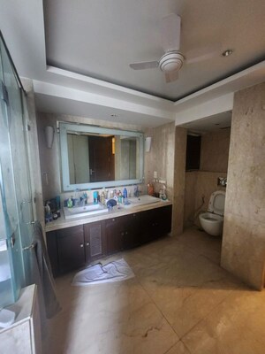 Living Room in 4 BHK Apartment at Ambience Caitriona, Sector 24 – for Sale