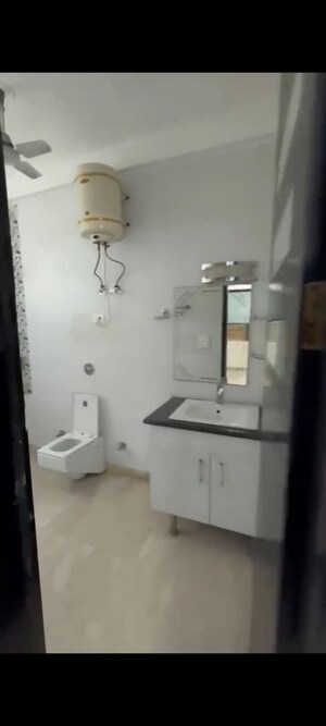 Bathroom in 3 BHK Builder Floor at Pitampura – for Rent