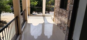 Balcony in 2 BHK Apartment at Prahlad Nagar – for Rent