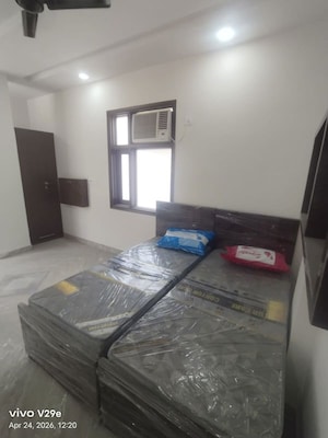 Bedroom in 1 RK Builder Floor at Ramesh Nagar – for Rent