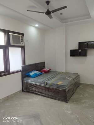 Bedroom in 1 RK Builder Floor at Ramesh Nagar – for Rent