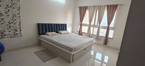 Bedroom in 3 BHK Apartment at Goel Ganga Serio, Kharadi – for Rent