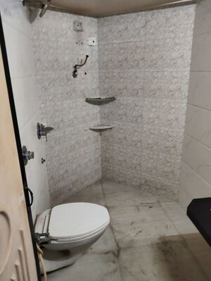 Bathroom in 2 BHK Apartment at Raunak Unnathi Gardens Phase II, Pokhran Road No One – for Rent
