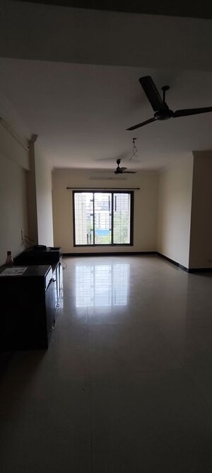 Living Room in 2 BHK Apartment at Cosmos Harmony, Majiwada – for Rent