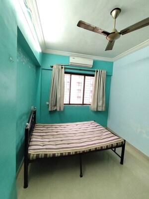 Bedroom in 1 BHK Apartment at Sai Baba Vihar Complex, Ghodbunder Road – for Rent
