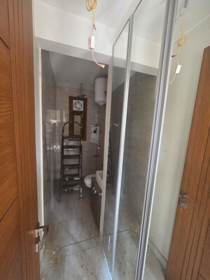 Bathroom in 3 BHK Builder Floor at Chittaranjan Park – for Rent