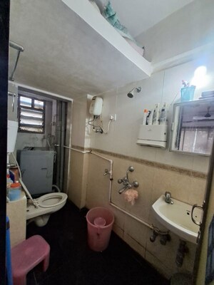 Bathroom in 2 BHK Apartment at D Square, Vile Parle West – for Rent