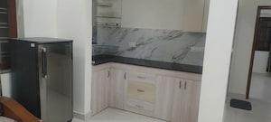 Kitchen in 1 BHK Builder Floor at Aman Vihar – for Rent