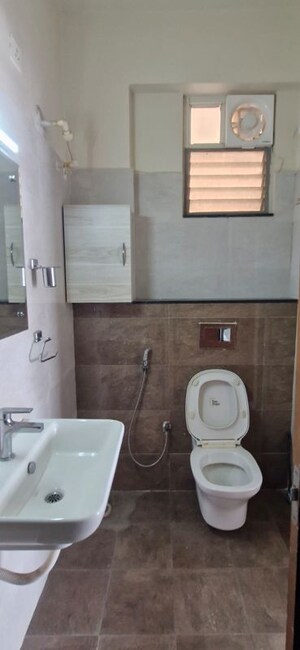 Bathroom in 3 BHK Builder Floor at Kondapur – for Rent