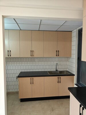 Kitchen in 3 BHK Apartment at Puravankara Purva Atmosphere, Thanisandra Main Road – for Rent