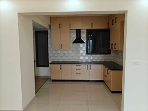Kitchen in 3 BHK Apartment at Puravankara Purva Atmosphere, Thanisandra Main Road – for Rent