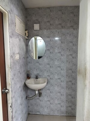 Bathroom in 1 BHK Apartment at TCG Panorama, Ambegaon Budruk – for Rent