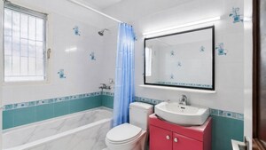 Bathroom in 2 BHK Builder Floor at Kailash Colony – for Rent