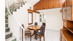 Staircase in 2 BHK Builder Floor at Kailash Colony – for Rent