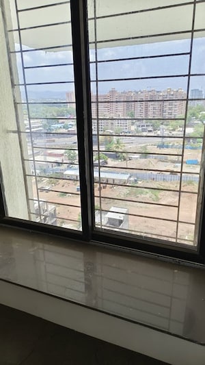 Balcony in 2 BHK Apartment at Ceratec Presidential Towers, Ravet – for Rent