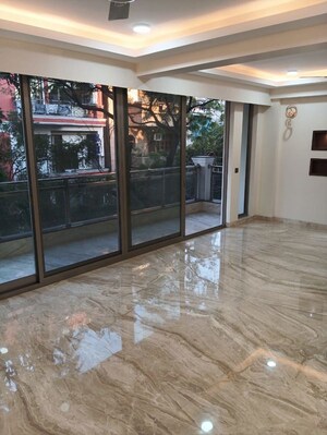 Balcony in 3 BHK Builder Floor at Greater Kailash I – for Rent