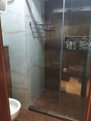 Bathroom in 3 BHK Builder Floor at Greater Kailash I – for Rent