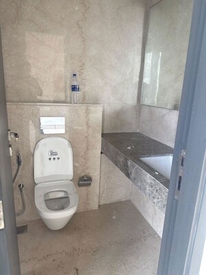 Bathroom in 4 BHK Apartment at Piramal Mahalaxmi, Mahalaxmi – for Rent