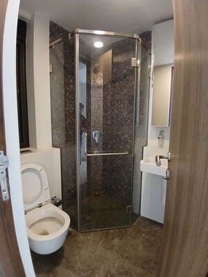 Bathroom in 4 BHK Apartment at Lodha The Park, Worli – for Rent