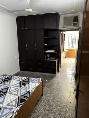 Kitchen in 2 BHK Builder Floor at Malviya Nagar – for Rent