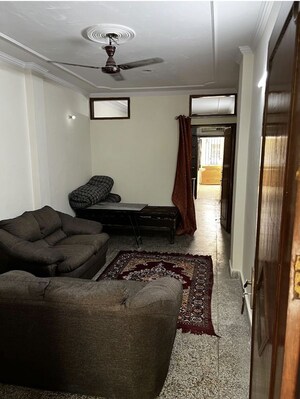 Living Room in 2 BHK Builder Floor at Malviya Nagar – for Rent