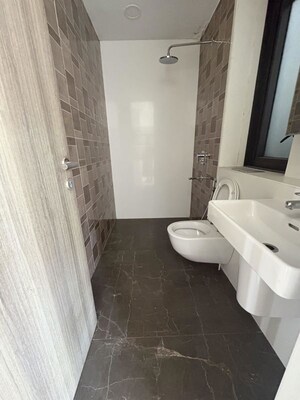 Bathroom in 2 BHK Apartment at Lodha The Park, Worli – for Rent