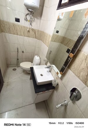 Attached Bathroom in 2 BHK Builder Floor at Kalkaji – for Rent