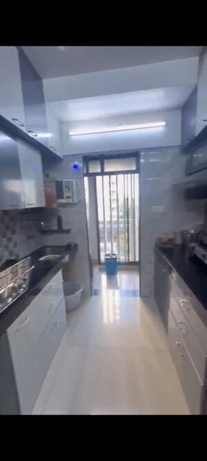 Kitchen in 3 BHK Apartment at DB Orchid Suburbia, Kandivali West – for Rent