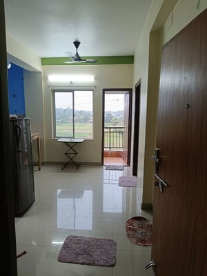 Living Room in 1 BHK Apartment at Simoco Sanhita, Rajarhat Road – for Rent