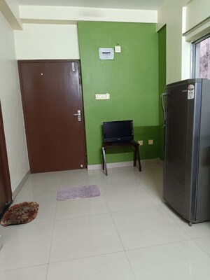 Living Room in 1 BHK Apartment at Simoco Sanhita, Rajarhat Road – for Rent
