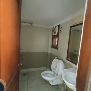 Bathroom in 2 BHK Builder Floor at Kalkaji – for Rent