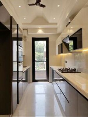 Kitchen in 3 BHK Builder Floor at Green Wood City, Sector 45 – for Rent