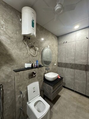 Bathroom in 3 BHK Builder Floor at Green Wood City, Sector 45 – for Rent