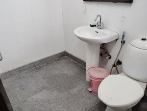 Bathroom in 2 BHK Builder Floor at Khirki Extension – for Rent
