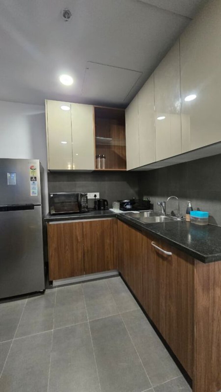 Kitchen, krisumi-waterfall-residences 3 Bedroom 2063 Sq.Ft. Apartment In Sector 36a Gurgaon 10437445