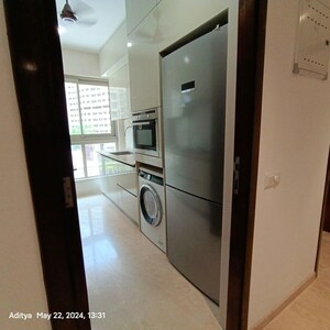 Kitchen in 2 BHK Apartment at Hiranandani Castle Rock, Powai – for Rent