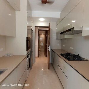 Kitchen in 2 BHK Apartment at Hiranandani Castle Rock, Powai – for Rent