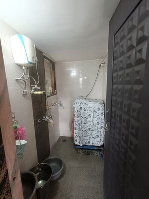 Bathroom in 1 BHK Apartment at Sangam Apartments Virar West, Virar West – for Sale