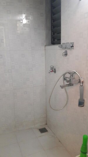 Bathroom in 1 BHK Apartment at Daya Sarita, Gokuldham Colony – for Rent