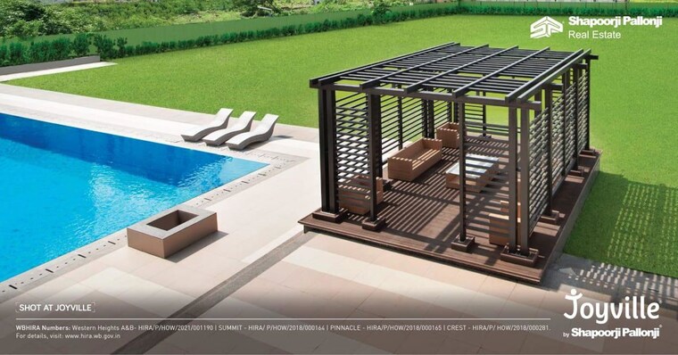 Balcony, spre-joyville-western-heights 3 Bedroom 852 Sq.Ft. Apartment In Kona Kolkata 10437645
