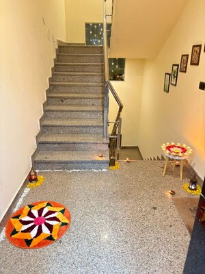 Staircase in 3 BHK Builder Floor at Sector 85 – for Rent