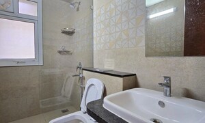 Bathroom in 3 BHK Apartment at Prestige Fairfield, Rmv 2nd Stage – for Rent